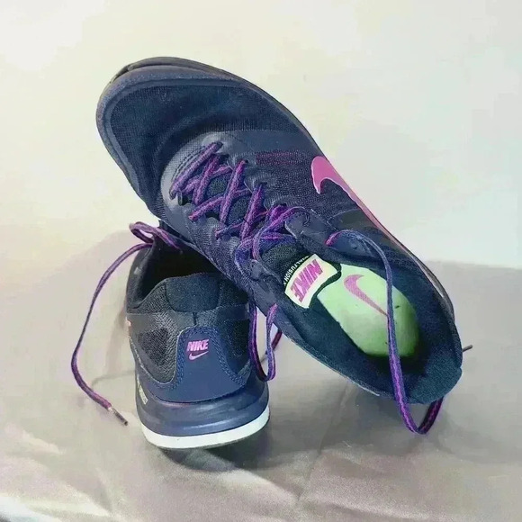 Nike Shoes | Nike Dual Fusion X Women's | Color: Navy/Pink | Size: 8.5 - Picture 1 of 11